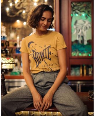 Women&#39;s David Bowie US Tour &#39;82 Original Tee