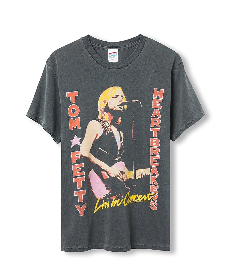 Junk Food Clothing Unisex Tom Petty Live In Concert Flea Market Tee