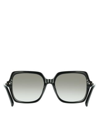 Square Prisma Sunglasses, 55mm