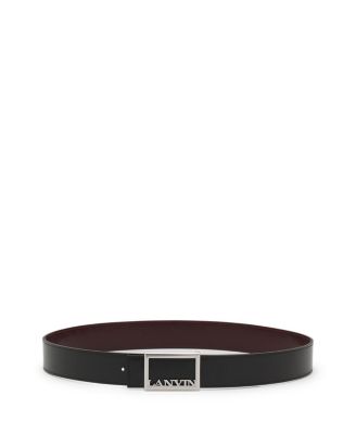 Lanvin - Men's Signature Reversible Leather Belt