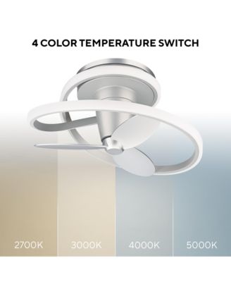 Veloce 28" Selectable 2700-3000-4000-5000K LED Indoor Smart Home Fandelier