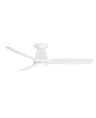  Fans Skylark 54in Selectable 2700-3000-4000-5000K LED Indoor or Outdoor Flushmount Smart Home Ceiling Fan