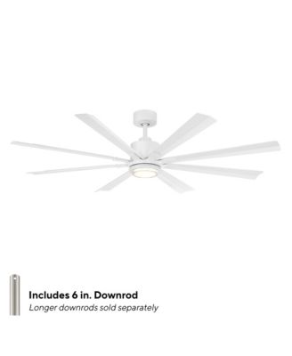  Size Matters 65" Selectable 2700-3000-4000-5000K LED Indoor or Outdoor Smart Home Ceiling Fan