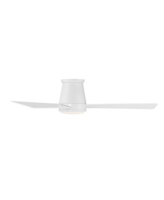 Smart Fans Hug 52in 3000K LED Indoor or Outdoor Flushmount Smart Compatible Ceiling Fan