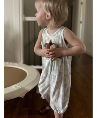  Unisex Pocket Romper