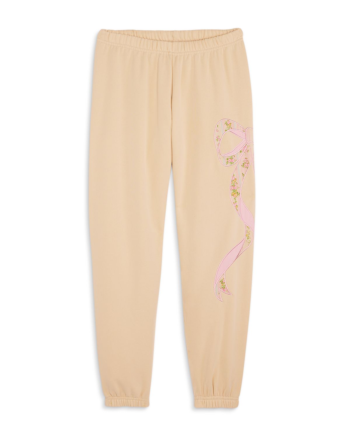 KatieJnyc Girls' Dylan Bow Applique Jogger Pants - Big Kid