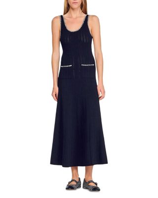 Sandro - Beaded Maxi Dress