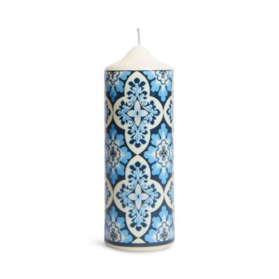 Palazzo Printed Pillar Candle