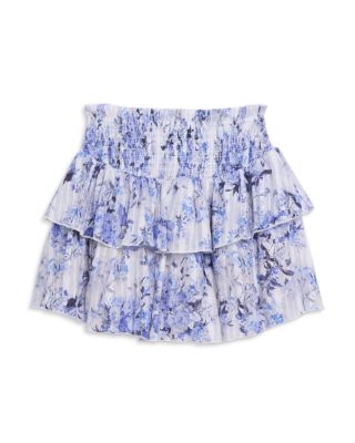 Girls' Marlee Smocked Puff Sleeve Top and Brooke Skirt - Big Kid