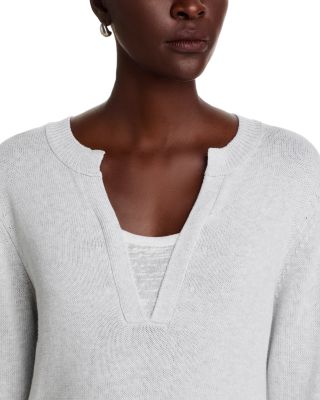 V-neck Layered Sweater