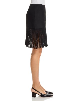 The Saddle Leather Skirt