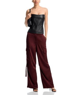 Drawstring Hem Cargo Pants - Exclusive