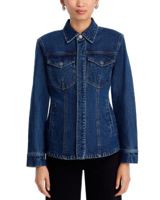 Parc Denim Snap Front Jacket