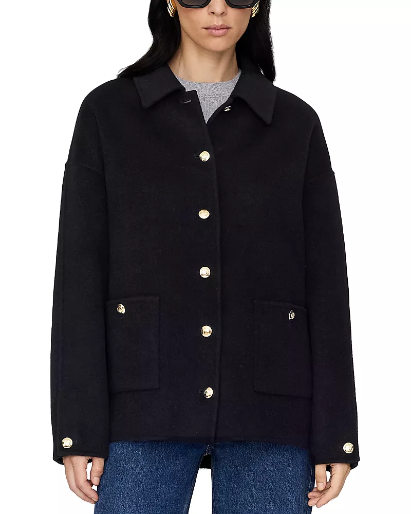 Anine Bing Luca Wool Cashmere Jacket