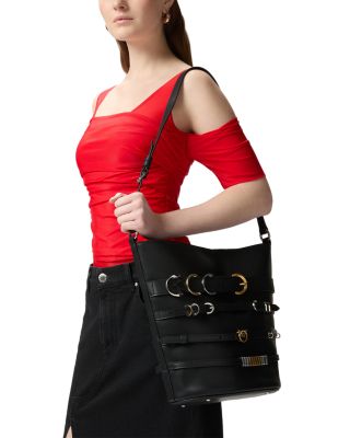 Belted Bucket Bag