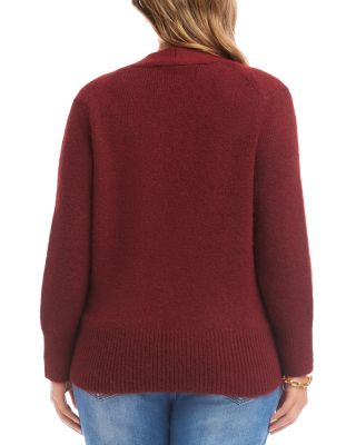 Plus Size Wrap Sweater