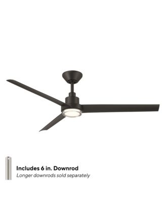 Fans Bolo 56 in Selectable 2700-3000-4000-5000K LED Indoor or Outdoor Smart Home Ceiling Fan