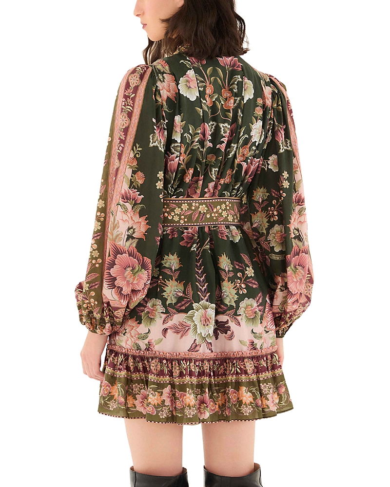 Farm Rio Flowering Garden Tree Dress In Multi