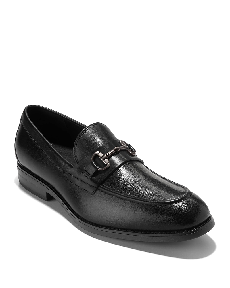 Cole Haan Men's Modern Essentials Leather Bit Loafer In Black