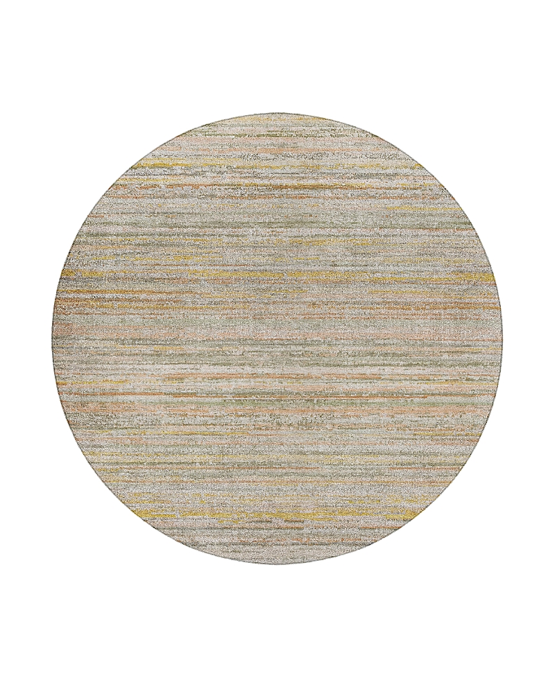 Dalyn Rug Company Dalyn Kochi Washable Kc3 Round Area Rug, 8' X 8' In Green