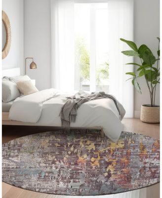 Dalyn Kochi Washable KC8 Round Area Rug, 8' x 8'