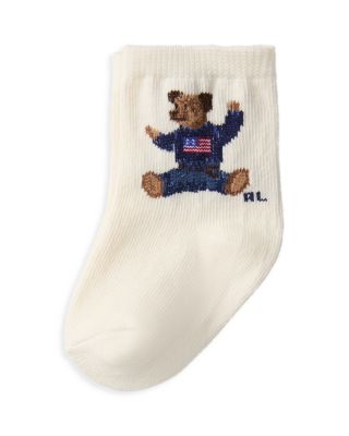 Ralph Lauren - Boys' Sitting Bear Socks - Baby