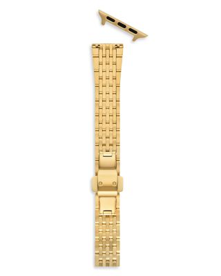 18K Gold Plated Bracelet Band for Apple Watch&reg;, 38-49mm