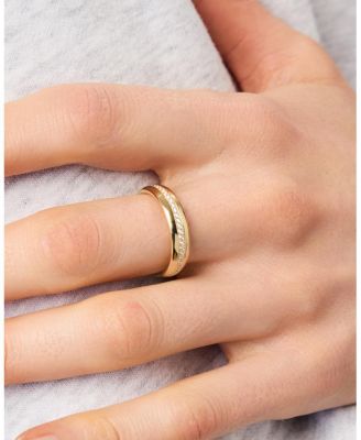 Thatcher Brass Gold Band Ring