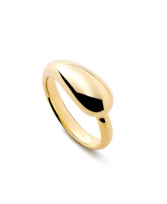 Ana Luisa - Bexley Brass Gold Band Ring