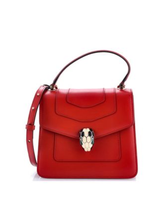 Pre-Owned Bvlgari - Small Serpenti Forever Top Handle Bag Leather