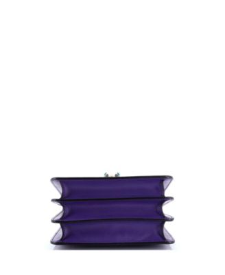  Small Serpenti Forever Top Handle Bag Leather