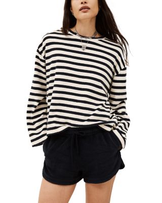 Foley Button Shoulder Top