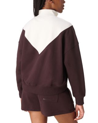 Revive Crop Half Zip Sweatshirt