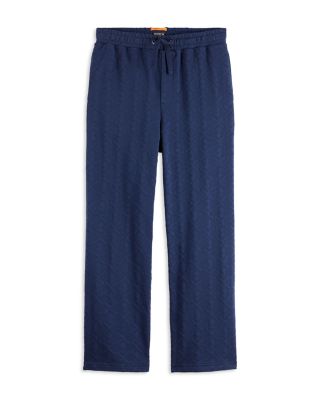 Relaxed Fit Jacquard Terry Sweatpants