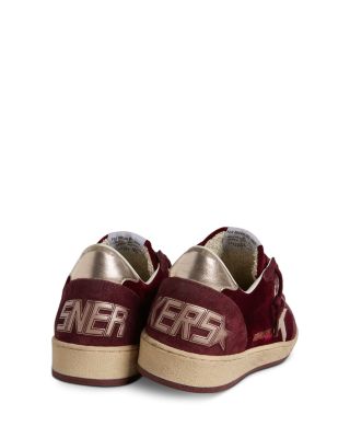 Women's Ballstar Velvet Embellished Sneakers