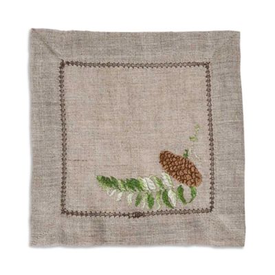 Forest Walk Cocktail Napkins, Assorted Set of 4