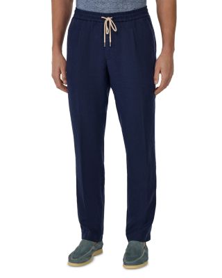 Boggi Milano - City Linen Tapered Trousers