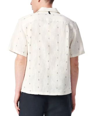 Avery Embroidered Linen Shirt