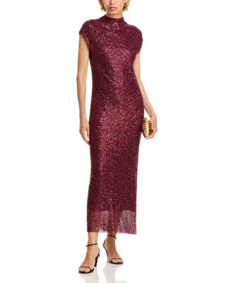 Zaria Cowl Neck Gown