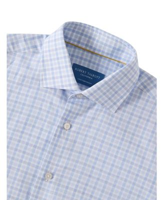 Reynolds Check Cotton/Linen Classic Fit Shirt