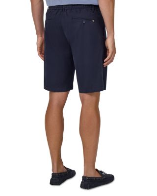 Cotton Stretch Drawstring Bermuda Shorts