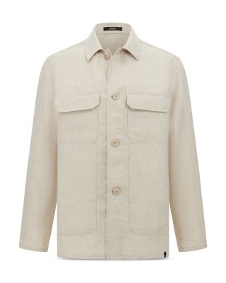 Bond Linen Shirt Jacket