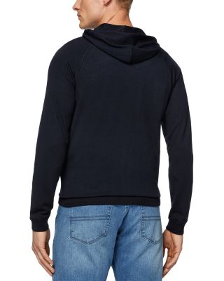 Merino Wool Zip Front Hoodie
