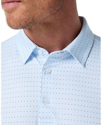 Versa Short Sleeve Polo Provence Diamond Sunburst