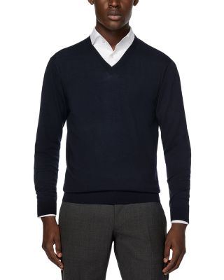 Boggi Milano - Merino Wool V-Neck Sweater