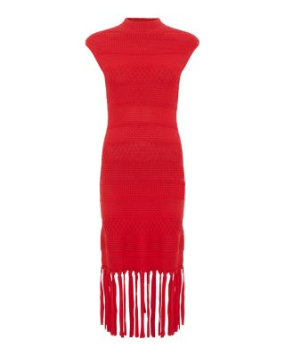 Tazmin Tassel Knit Dress