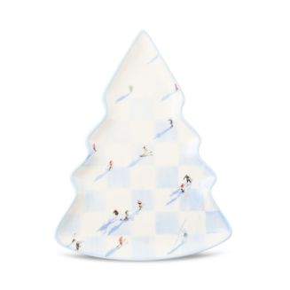 MacKenzie-Childs Gray Malin Ski Holiday Tree Dish - Exclusive | Bloomingdale's Home