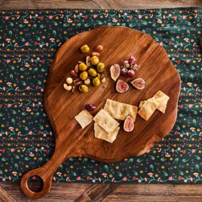 Puro Round Serving Board, Teak
