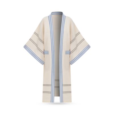 Peshtemal Kimono with Kutnu Trim