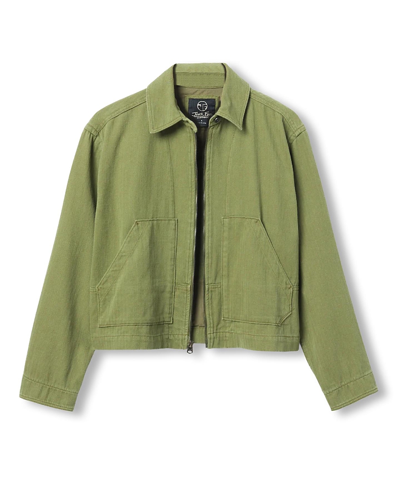 Junk Food Clothing Women's Utility Twill Shacket